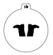 Chimney + Santa Boots 2 pc Stencil Design - SVG FILE ONLY