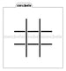 Tic Tac Toe Stencil Design - 3 Sizes - SVG FILE ONLY