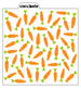 Carrot 2pc Stencil Design - SVG FILE ONLY