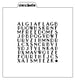 Fourth of July Word Search Stencil Design - SVG FILE ONLY