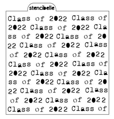 Vintage Typewriter - Class of 2022 - SVG FILE ONLY