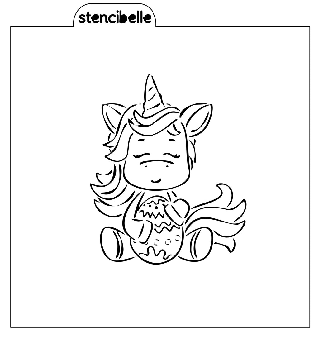 PYO Coco the Unicorn Stencil Design - SVG FILE ONLY