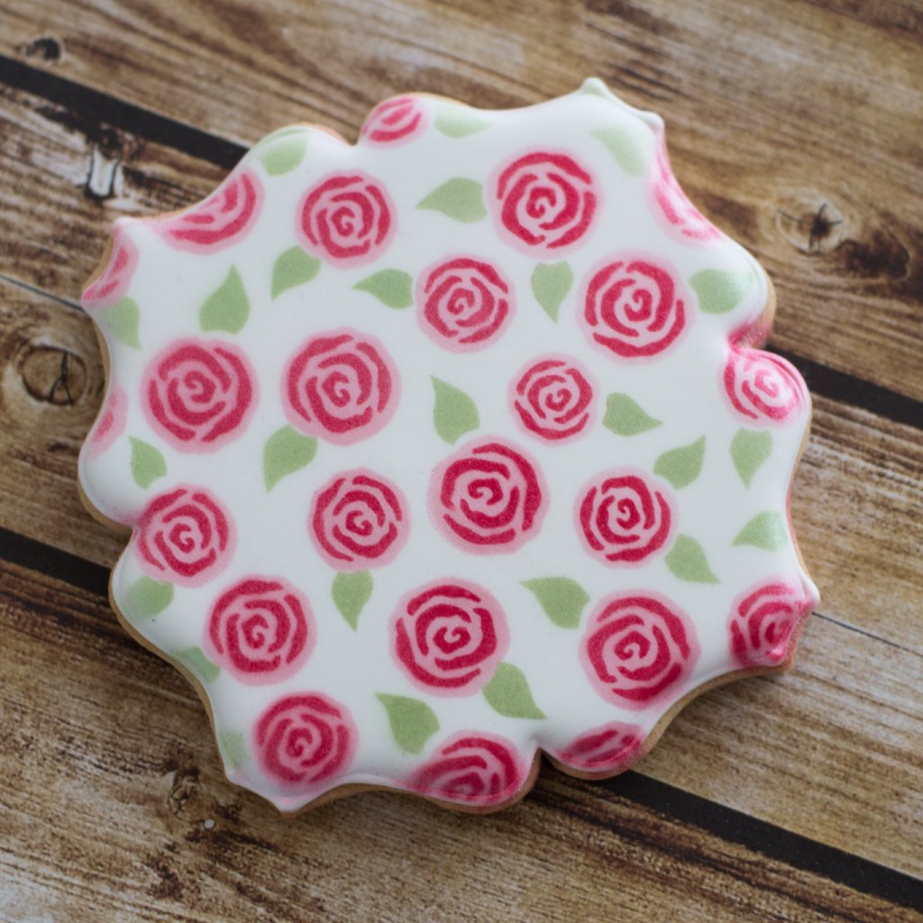 Roses 3 Piece Stencil Design - SVG FILE ONLY
