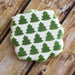 Christmas Tree Background Stencil Design
