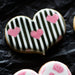 Stripes & Hearts 2 Pc Stencil Design - SVG FILE ONLY
