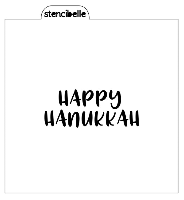 Hanukkah Stencil Designs - 3 pack - SVG FILE ONLY