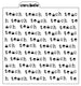 Vintage Typewriter Stencil Design - Teach - SVG FILE ONLY