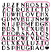 Valentines Word Search Stencil Design - SVG FILE ONLY