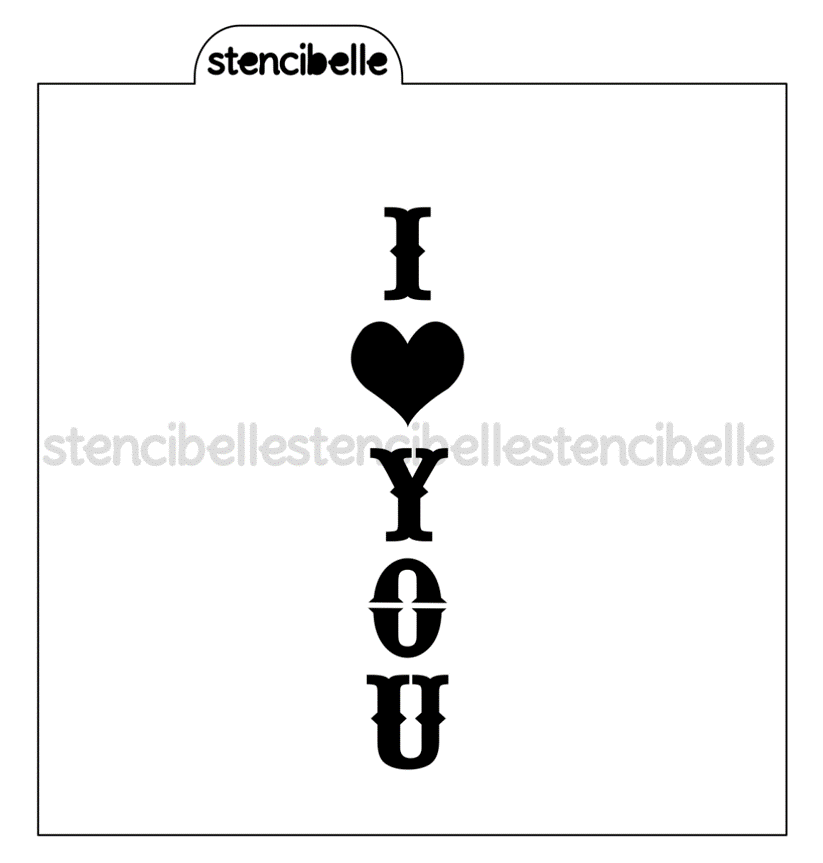 Valentines Day Cookie Sticks 4 Stencil Designs - SVG FILE ONLY