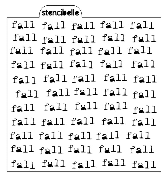 Vintage Typewriter - Fall Stencil Design - SVG FILE ONLY – stencibelle