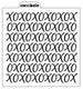 XOXO Stencil Design - SVG FILE ONLY
