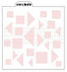 Abstract 3pc Stencil Design - SVG FILE ONLY