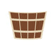 Basket 3 piece Stencil Design - SVG FILE ONLY