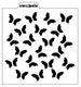 Butterflies Stencil Design  - SVG FILE ONLY