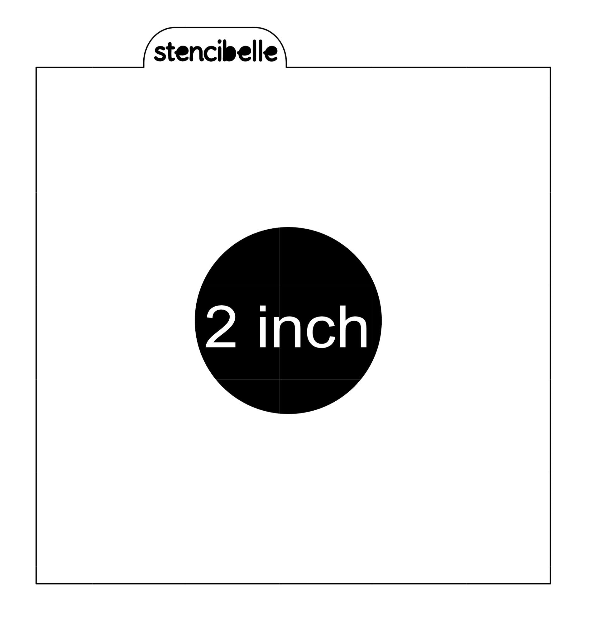 2 In Diameter 2 Inch Circle Actual Size
