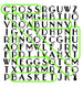 Easter Word Search Stencil Design - SVG FILE ONLY