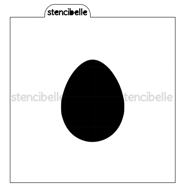 Egg Blocker Stencils - 4 sizes - SVG FILE ONLY