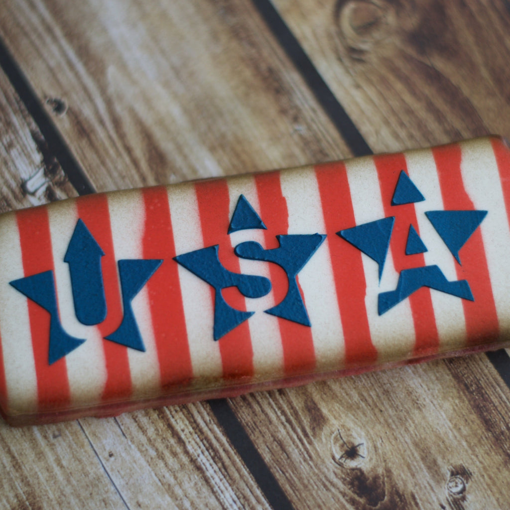 USA Stars Stencil - 2 styles incl. - SVG FILE ONLY