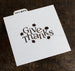 Give Thanks with Fall Accents Stencil Design - SVG FILE ONLY