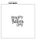 Happy Father's Day Stencil Design - 3 sizes - SVG FILE ONLY