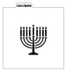 Hanukkah Stencil Designs - 3 pack - SVG FILE ONLY