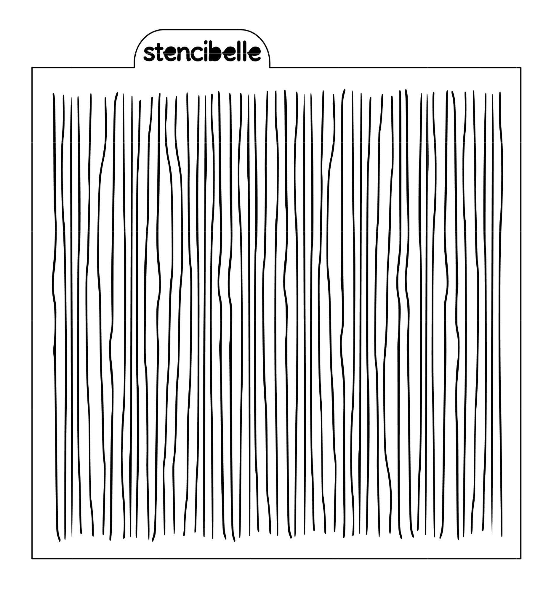Letters Stencil Design - SVG FILE ONLY – stencibelle
