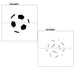 Soccer Ball Stencil Design - SVG FILE ONLY