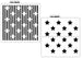 Stars & Stripes 2 Piece Stencil Design - SVG FILE ONLY