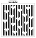 Stripes & Hearts 2 Pc Stencil Design - SVG FILE ONLY