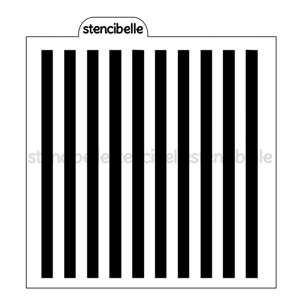 Regular Stripe Stencil Design - SVG FILE ONLY