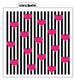 Stripes & Hearts 2 Pc Stencil Design - SVG FILE ONLY