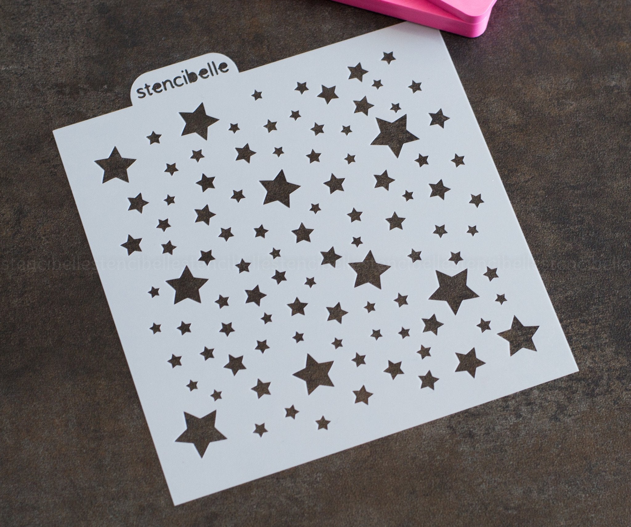 Twinkle Twinkle Little Stars Stencil Design - SVG FILE ONLY – stencibelle