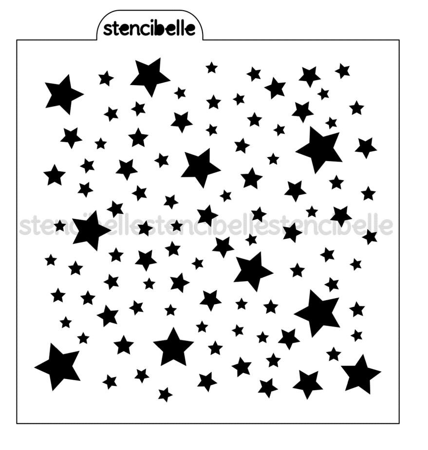 Stars Stencil