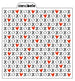 Vintage Typewriter XOXO with Hearts - SVG FILE ONLY