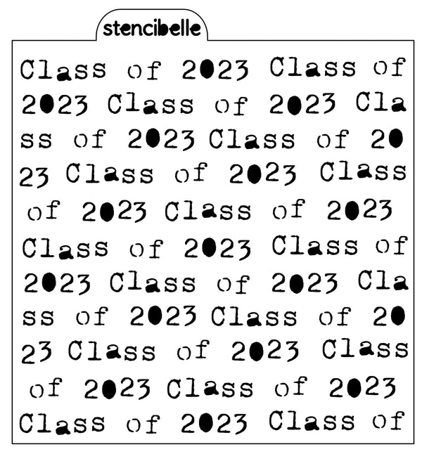 Vintage Typewriter - Class of 2023 - SVG FILES ONLY